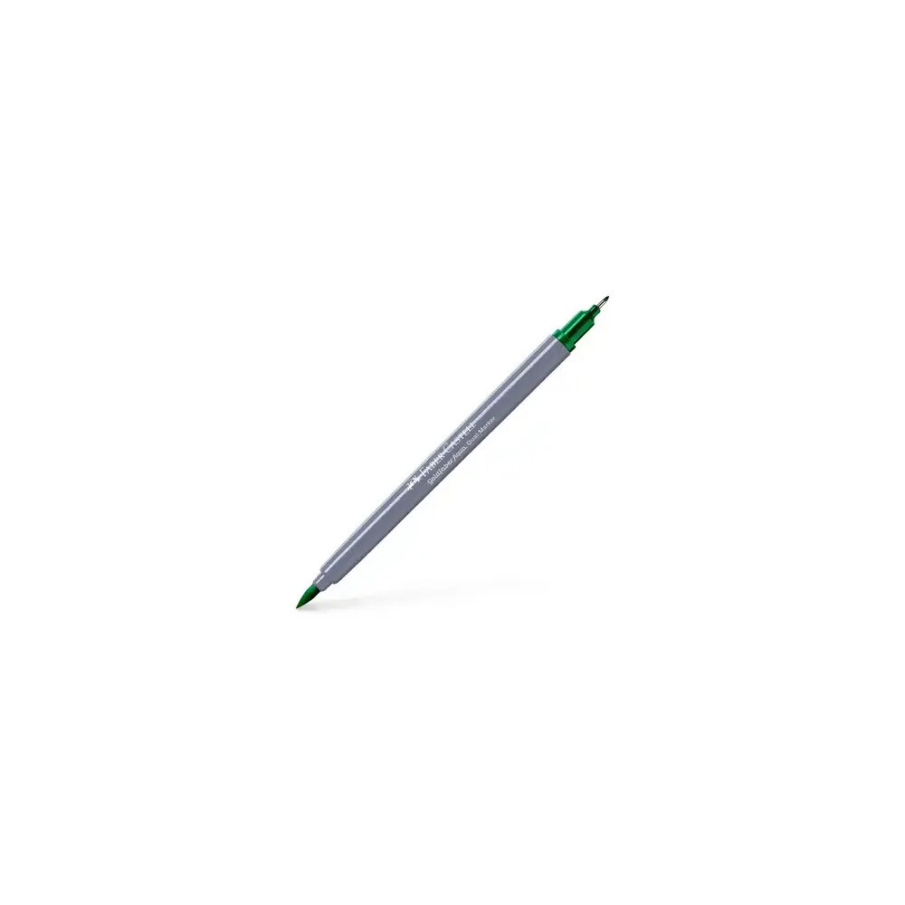 Faber-Castell, Markers, Art & School, AquaDual, 626641, Emerald Green